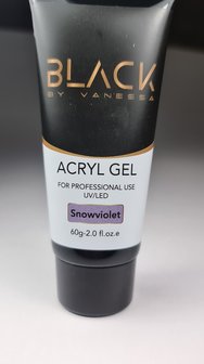 Black | snowviolet acrylgel