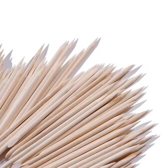 Black | Wooden sticks 100st