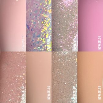 Black | Nova gel collectie 8ST 