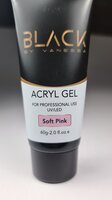 Black | soft pink acrylgel