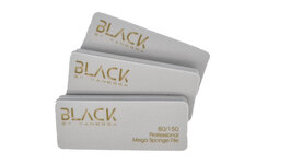 Black| Mega sponge vijl 80/150 gritt (stuk) 